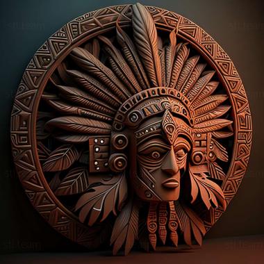 3D model aztec (STL)